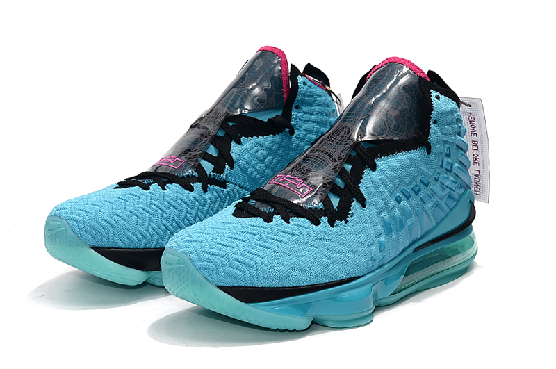 2019 LeBron James 17 South Beach Blue - Click Image to Close